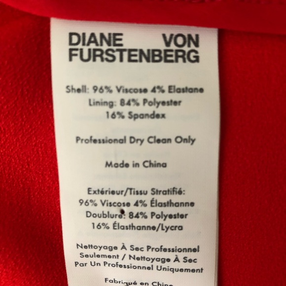 Red DVF Blazer - Picture 6 of 6